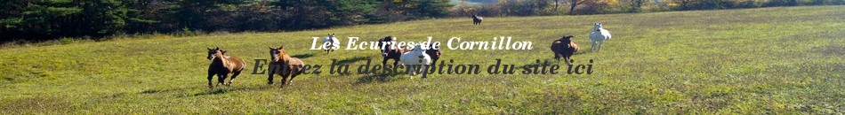 Les Ecuries de Cornillon